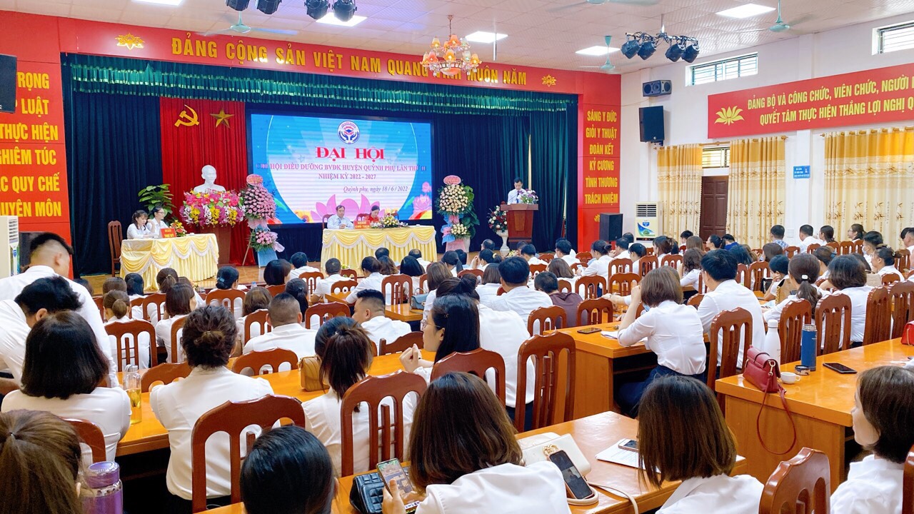 Đại hội chi hội điều dưỡng BVĐK huyện Quỳnh Phụ lần thứ III, nhiệm kỳ 2022 – 2027