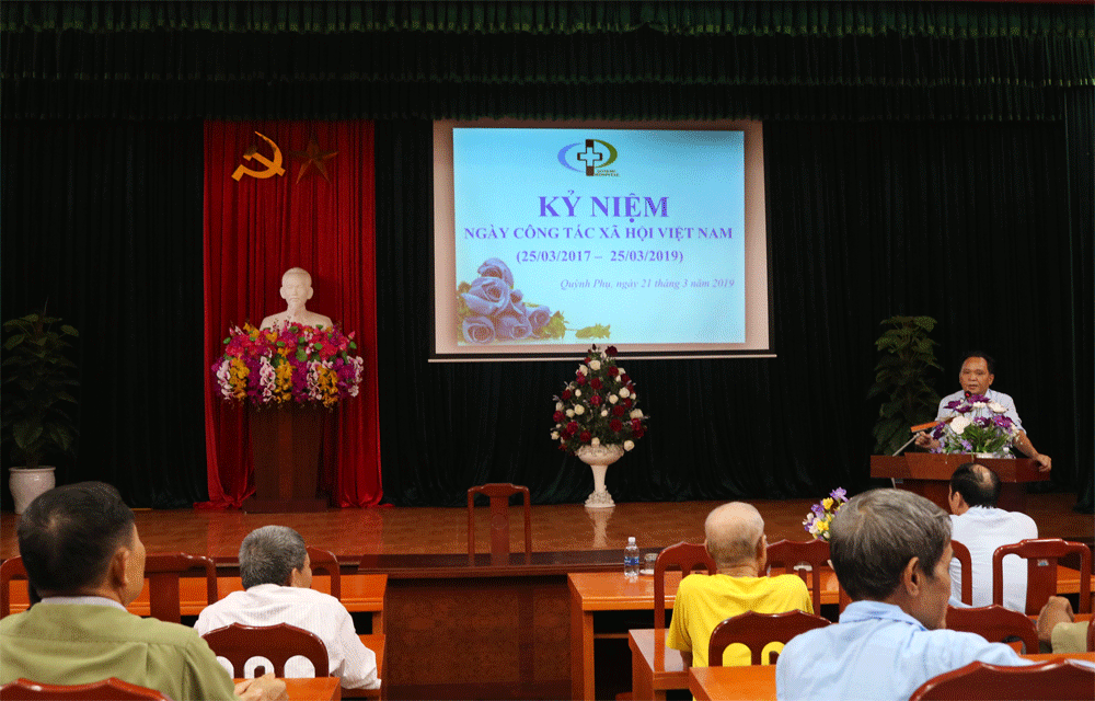 Kỉ niệm ngày công tác xã hội (25/03/2017-25/03/2019) Và họp hội đồng người bệnh cấp bệnh viện tháng 3