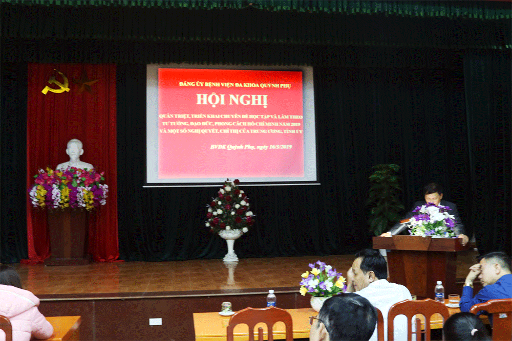 Hội nghị quán triệt, triển khai các chuyên đề học tập và làm theo tưởng, đạo đức, phong cách Hồ Chí Minh năm 2019 và một số nghị quyết, chỉ thị của Tỉnh ủy