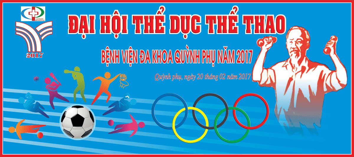 Bệnh viện đa khoa quỳnh phụ khai mạc đại hội thể dục thể thao năm 2017 chào mừng 62 năm ngày thầy thuốc việt nam