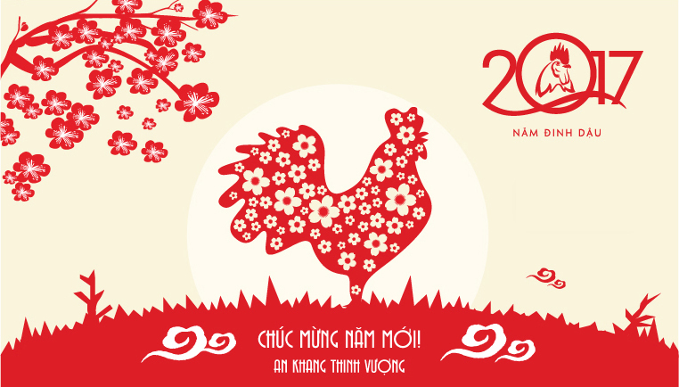 Chúc mừng năm mới xuân đinh dậu 2017