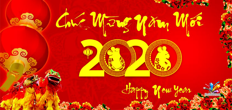 Chúc mừng năm mới Xuân Canh Tý 2020