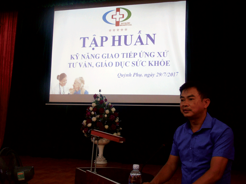 Tập huấn kỹ năng giao tiếp, ứng xử - Hướng tới sự hài lòng của người bệnh