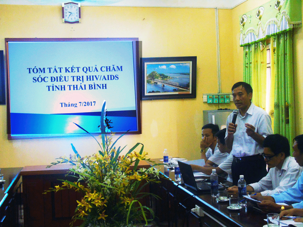Khai trương điểm cấp phát thuốc và tập huấn quy trình hoạt động điểm cấp phát thuốc ARV