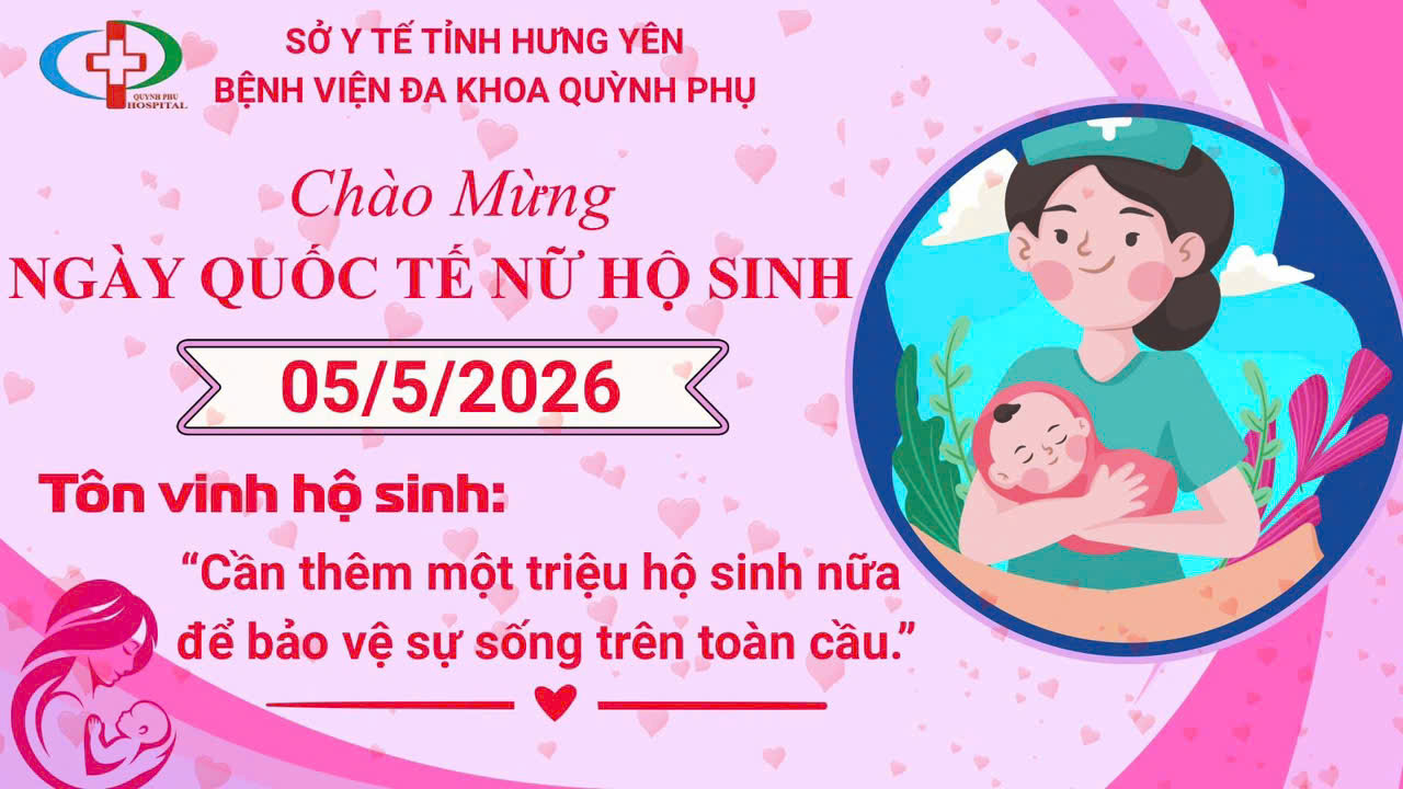 CHÀO MỪNG NGÀY QUỐC TẾ HỘ SINH 05/5/2026 🎉