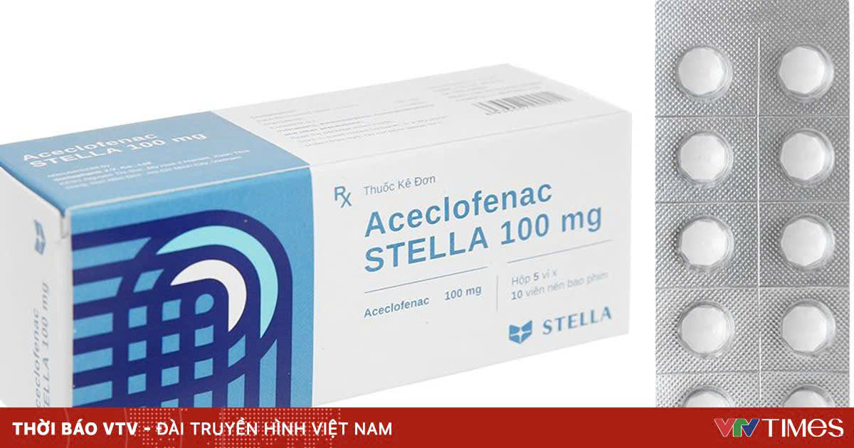 BỆNH VIỆN ĐA KHOA QUỲNH PHỤ THÔNG BÁO THÔNG BÁO THU HỒI TRÊN TOÀN QUỐC LO THUỐC ACELOFENAC STELLA 100mg