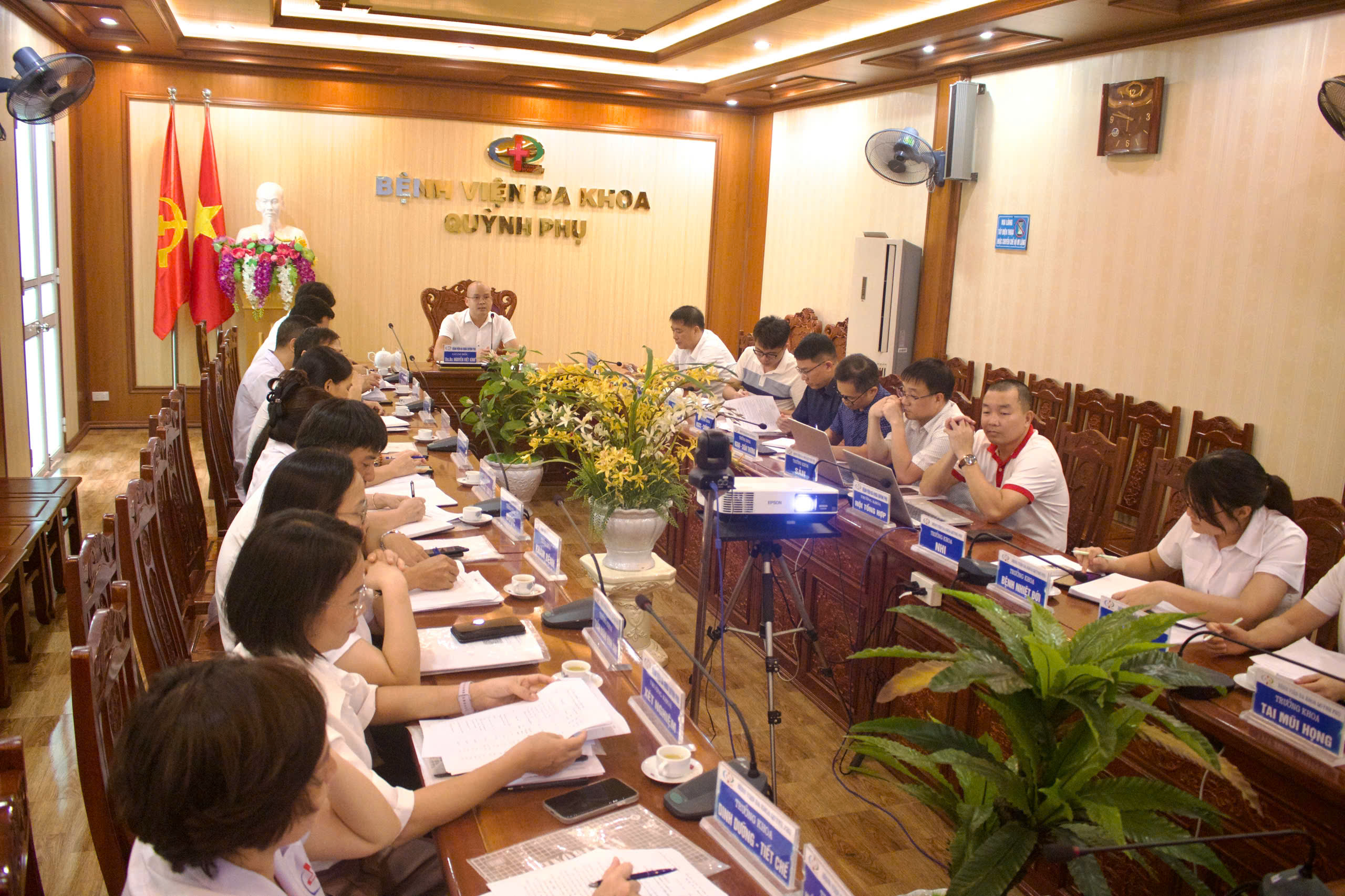 BỆNH VIỆN ĐA KHOA QUỲNH PHỤ THÀNH LẬP HỘI ĐỒNG TƯ VẤN, ĐÁNH GIÁ PHẦN MỀM  QUẢN LÝ HỒ SƠ BỆNH ÁN ĐIỆN TỬ.