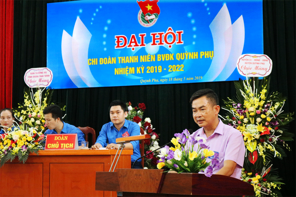 Đại hội điểm Chi đoàn thanh niên bệnh viện đa khoa Quỳnh Phụ